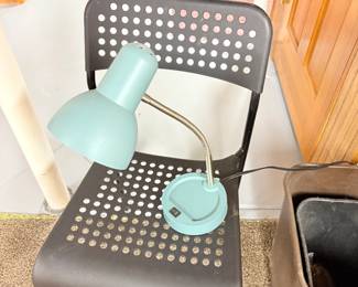 Chair and Desk Lamp