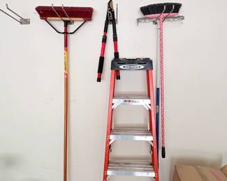 Loppers, Brooms, Werner Ladder