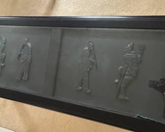 carved top of coffee table