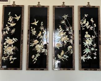 Beautiful 4 panel MOP wall hanging