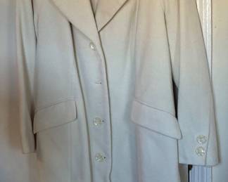 Jessica London white Coat