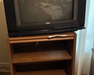 T.V. and rolling stand