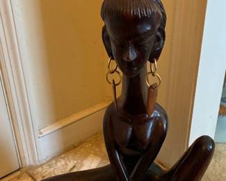 Wood African Art Sculpture