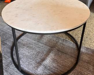 Williams-Sonoma Home Marble Top Side Table. Photo 1 of 2. 