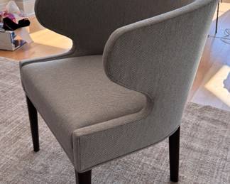 Douglas Levine for Bright Chair Lorae Arm Chair - 2 Available. Each Measures 24" W x 26.5" D x 31.75" H with 19" Seat Height. Photo 1 of 3. 