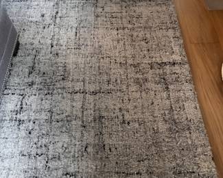 Mitchell Gold + Bob Williams Area Rug Grey/Black Wool Area Rug. Measures 12’ 1” x 8’ 10”. Photo 1 of 3.