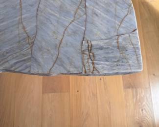 Arhaus Petra Rectangle Dining Table. Measures 96” x 40” x 30” H with 28” Clearance. Photo 8 of 8.