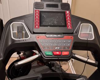 Sole F85 Treadmill. Photo 2 of 3.