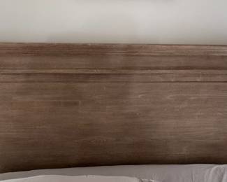 Pottery Barn Teen Livingston Weathered Oak Queen Bed Frame. Measures 68” W. Photo 2 of 4.