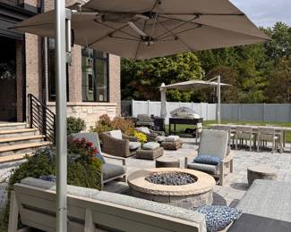 Tucci Cantilever Umbrella - 2 Available. Photo 1 of 3.
