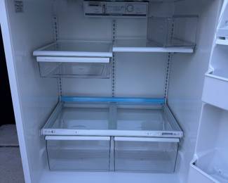 GE 23.6 Cubic Foot No Frost Refrigerator Freezer Model TBX24JA. Photo 4 of 4. 