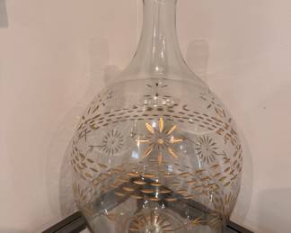 Decorative Glass Jug.
