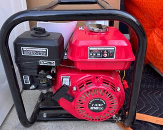 4-Stroke Gasoline Engine Water Pump. 