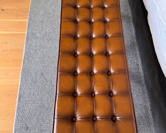 Pottery Barn Kirkham Tufted Upholstered Bench. Measures 55” W x 18” D x 19” H. Photo 2 of 4.