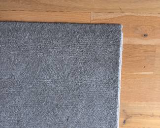 Pottery Barn Asher Grey Wool Rug. Measures 8' x 10'. Photo 1 of 2.
