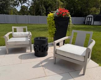 All Weather Club Chair - 2 Available. Photo 1 of 3.