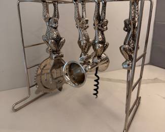 Godinger Monkey Bar Tool Set. Photo 1 of 3.