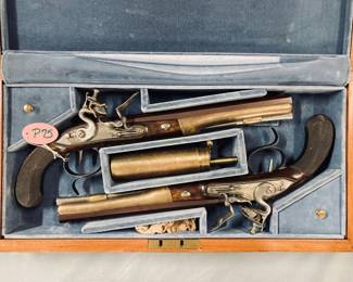 Hamilton Burr Dueling Pistols, Box Set