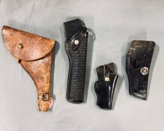 Far right holster not available.
