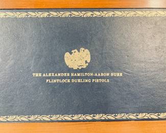 Box plate from Dueling Pistols