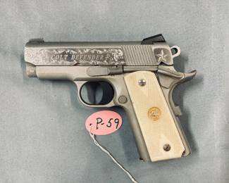 Colt 1911 Defender Texas Ranger owned