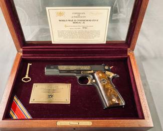 #76).  Colt WWII Commemorative 1911