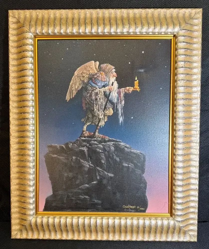  01 The Oldest Angel By James C Christensen Signed And Numbered