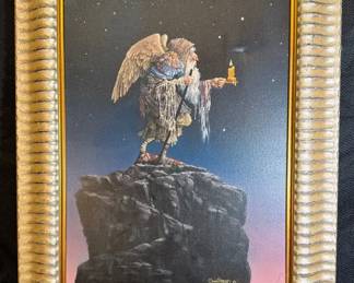  01 The Oldest Angel By James C Christensen Signed And Numbered