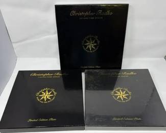 Christopher Radio Collectors Series 3 Plates