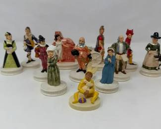 Collection Of Beswick Shakespearean Porcelain Figurines