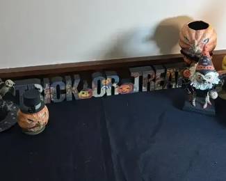 Spooky Halloween Decor  Bethany Lowe  Hop Hop Jingle Boo  Mr. Harvey Moon Man  Greg Guedel