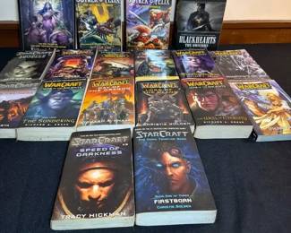 Scifi  Fantasy Book Lot  WARHAMMER  WarCraft StarCraft  Gortek  Felix Omnibus