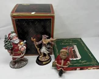 History Of Santa Clause Duncan Royal Figurines And Book