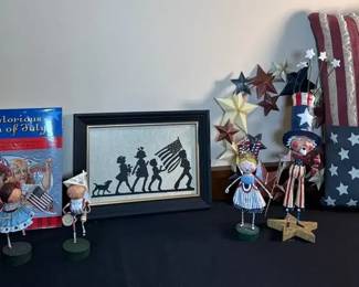 Lori Mitchell 4th Of July Collection  Uncle Doodle Dandy  Patriotic Drummer  Sparky  More