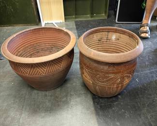 Terracotta pots