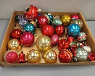 Vintage Christmas ornaments