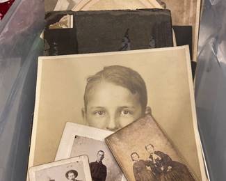 Tintypes, old photos
