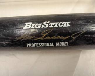 Autographed Ken Griffey Jr baseball bat
