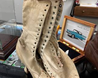 Victorian lace up boots