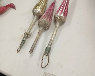 vintage Christmas ornaments