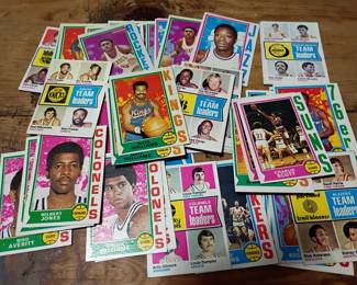 1975 Basketball cards