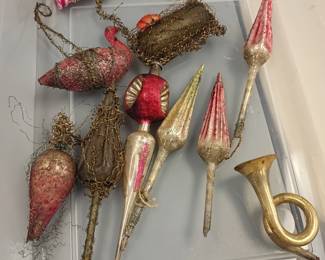 Vintage Christmas ornaments