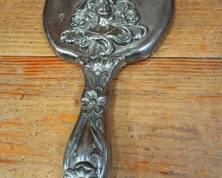 Silver plate mirror