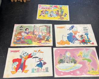 1960's-70's Disney placemats