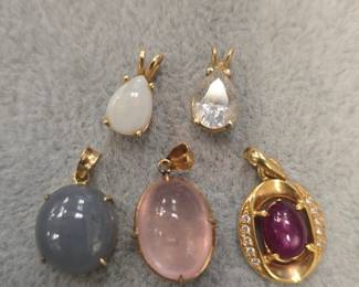 gold pendants