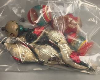 Vintage Christmas ornaments
