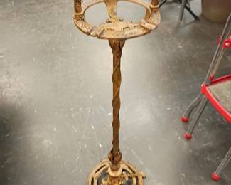 Bronze ash tray stand