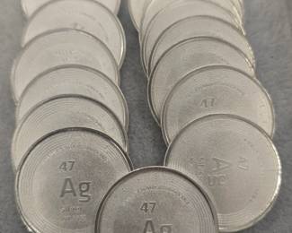 1 oz silver rounds