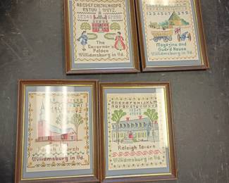 Vintage Cross stich samplers