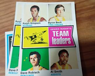 1975 basket ball cards